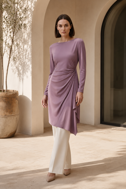 Pearl 08 drape tunic product hero