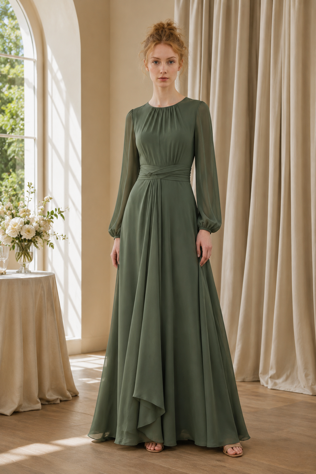 Clive 21 maxi dress product hero