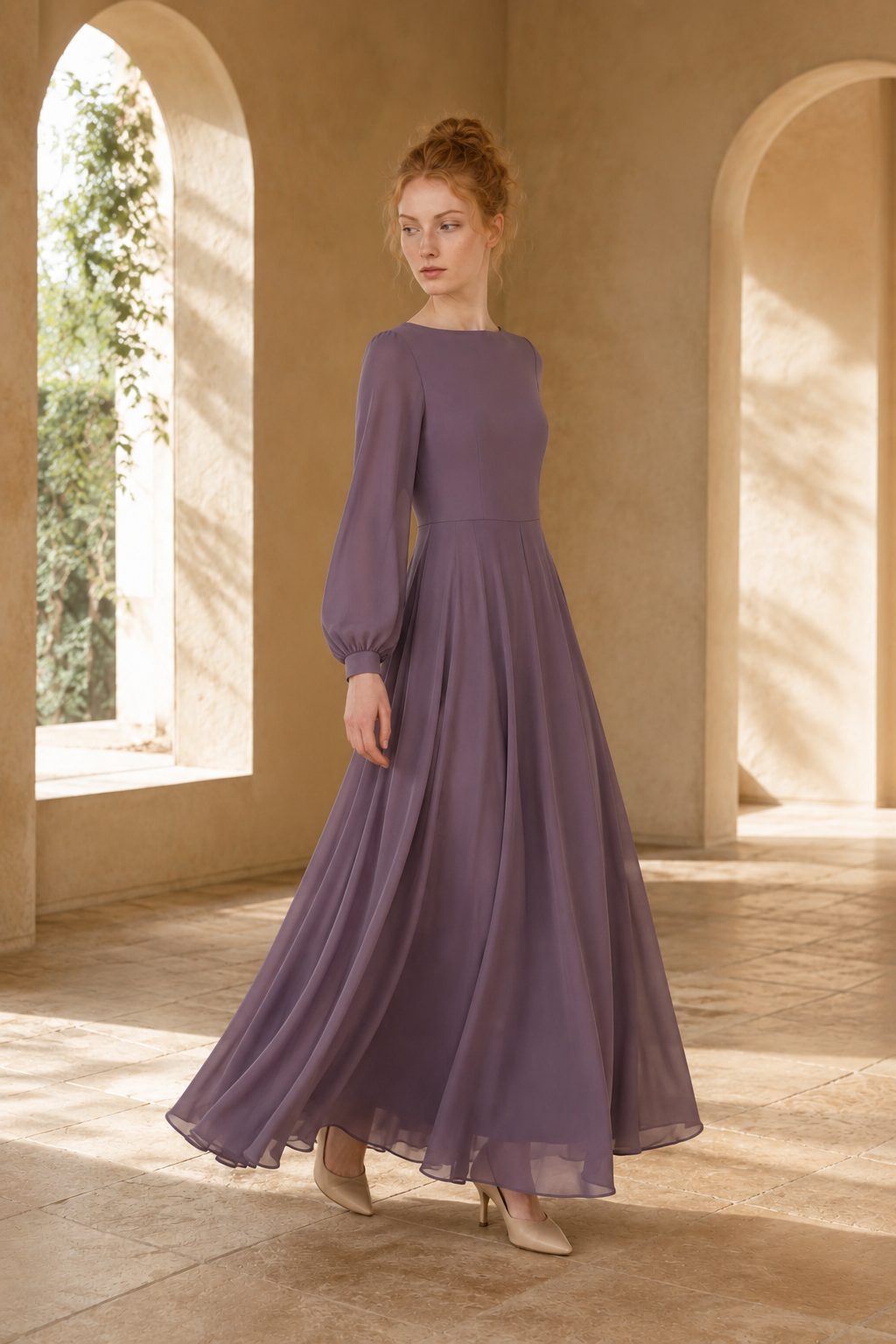 Garden 26 maxi dress alternate angle