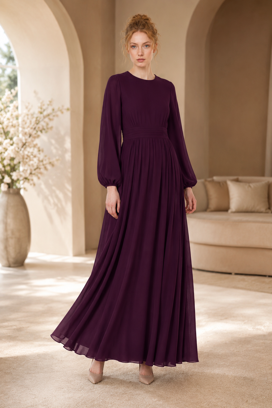 Clive 61 maxi dress product hero