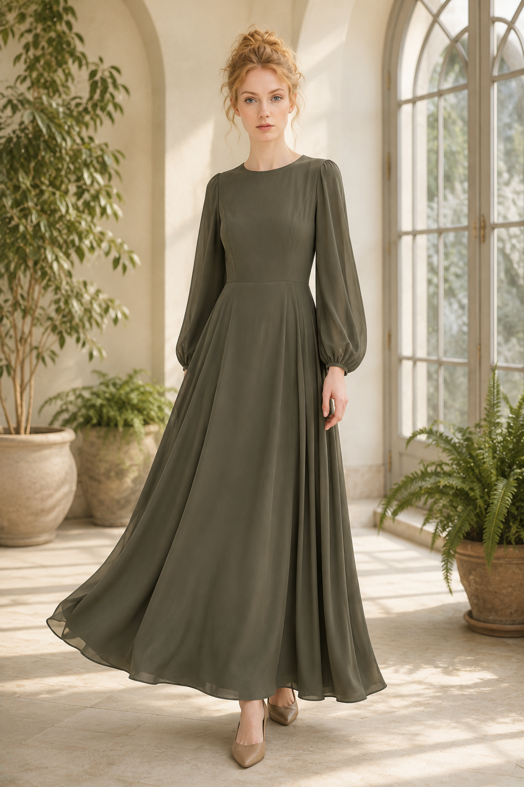 Clive 81 maxi dress product hero
