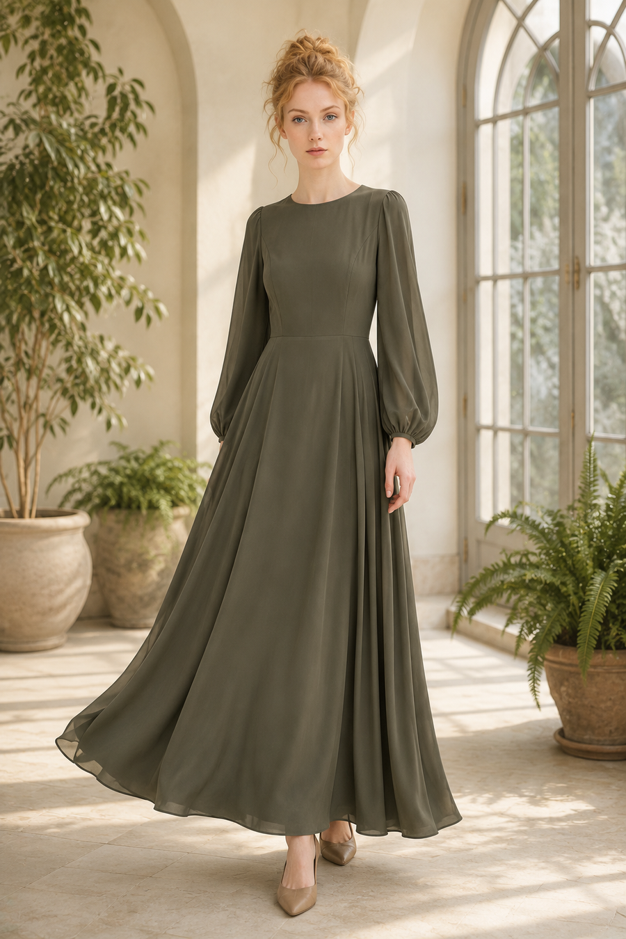 Clive 81 maxi dress product hero